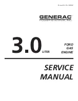 Generac Power Systems 3.0 LITER Service Manual preview