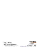 Предварительный просмотр 68 страницы Generac Power Systems 3002908801 Owner'S Manual