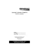 Предварительный просмотр 45 страницы Generac Power Systems 3626 PRO 49ST EPA3 Owner'S Manual