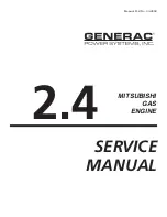 Предварительный просмотр 1 страницы Generac Power Systems 4G64-D-Z8 Service Manual