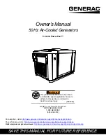 Generac Power Systems 5.6 kVA PowerPact Owner'S Manual preview