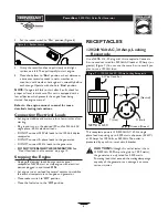 Предварительный просмотр 8 страницы Generac Power Systems 5500EXL Owner'S Manual