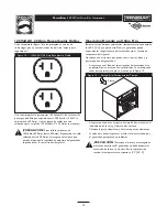 Предварительный просмотр 29 страницы Generac Power Systems 5500EXL Owner'S Manual