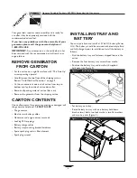 Предварительный просмотр 4 страницы Generac Power Systems 6500EXL Owner'S Manual