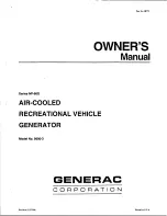 Generac Power Systems 9600-3 Owner'S Manual предпросмотр