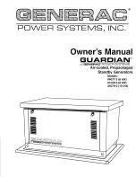 Generac Power Systems DUARDIAN 04077-2 Owner'S Manual предпросмотр