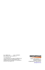 Предварительный просмотр 80 страницы Generac Power Systems G0064330 Owner'S Manual