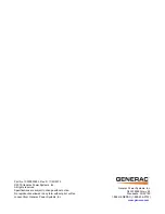 Предварительный просмотр 20 страницы Generac Power Systems G007000-0 Owners & Installation Manual