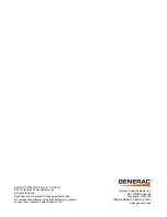 Preview for 20 page of Generac Power Systems G007006-0 Owners & Installation Manual