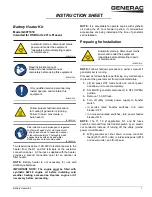 Generac Power Systems G0071010 Assembly Instructions Manual предпросмотр