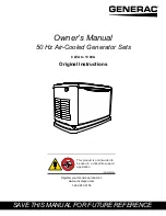 Generac Power Systems G0071450 Owner'S Manual предпросмотр