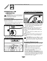 Предварительный просмотр 6 страницы Generac Power Systems G1000M Owner'S Manual