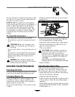 Предварительный просмотр 11 страницы Generac Power Systems G1000M Owner'S Manual