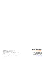 Предварительный просмотр 56 страницы Generac Power Systems GC2200T Owner'S Manual