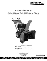 Generac Power Systems GC2800B Owner'S Manual preview