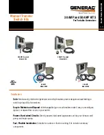 Generac Power Systems GenTran 6294 Specifications preview