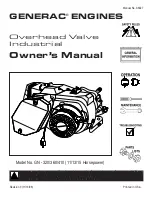 Generac Power Systems GN - 320 Owner'S Manual предпросмотр