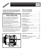 Предварительный просмотр 4 страницы Generac Power Systems GN - 320 Owner'S Manual