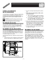 Предварительный просмотр 8 страницы Generac Power Systems GN - 320 Owner'S Manual