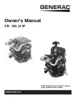 Generac Power Systems GTH - 990 Owner'S Manual preview