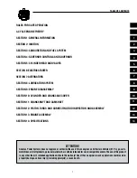 Предварительный просмотр 3 страницы Generac Power Systems GTH1000 Service Manual