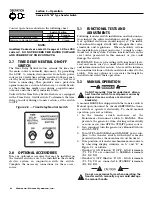 Предварительный просмотр 8 страницы Generac Power Systems GTS "W" Owner'S Manual