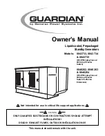 Предварительный просмотр 1 страницы Generac Power Systems Guardian 004373-3 Owner'S Manual