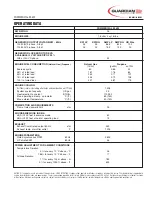 Preview for 3 page of Generac Power Systems Guardian Elite QT02516 Specification Sheet