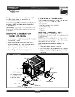 Preview for 4 page of Generac Power Systems heavy duty geenrator 1654-0 Owner'S Manual