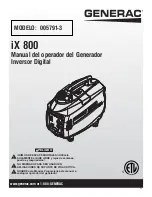 Предварительный просмотр 17 страницы Generac Power Systems IX 800 Operation Manual