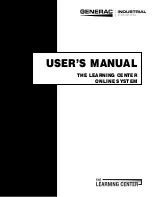 Generac Power Systems Learning Center User Manual preview