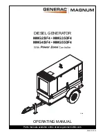 Generac Power Systems MAGNUM MMG25IF4 Operating Manual предпросмотр