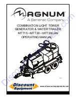 Предварительный просмотр 1 страницы Generac Power Systems MAGNUM MTT15 Operating Manual