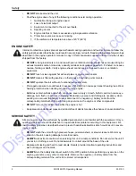 Предварительный просмотр 8 страницы Generac Power Systems MGG155 Operating Manual