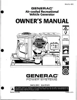 Preview for 1 page of Generac Power Systems NP-50LPG Series Owner'S Manual