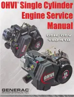 Предварительный просмотр 1 страницы Generac Power Systems OHVI GSH 190 Service Manual