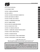 Предварительный просмотр 3 страницы Generac Power Systems OHVI GSH 190 Service Manual