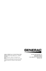 Preview for 18 page of Generac Power Systems Power Washer Operator'S Manual