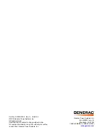 Предварительный просмотр 52 страницы Generac Power Systems PowerPact 7.5 kW Installation Manuallines