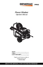 Generac Power Systems Pro 6712 Operator'S Manual предпросмотр