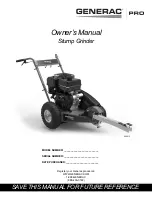 Generac Power Systems Pro ST47019GENG Owner'S Manual предпросмотр