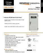 Предварительный просмотр 1 страницы Generac Power Systems TMS200 Specification