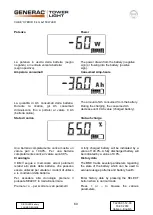 Preview for 60 page of Generac Power Systems TOWER LIGHT CUBE+ HYBRID Owner'S Manual