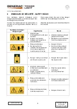 Preview for 8 page of Generac Power Systems TOWER LIGHT V20 Owner'S Manual