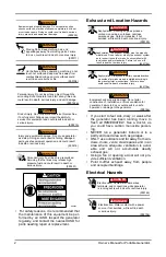 Preview for 4 page of Generac Power Systems XT8500EFI Owner'S Manual