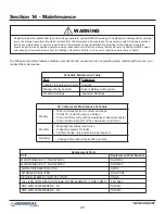 Preview for 26 page of General Air Products NGP-WM300 Installation, Operation And Maintenance Manual