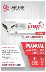 General Components Lynx 1200 Manual предпросмотр