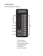 Предварительный просмотр 12 страницы GENERAL COOKING GEW1100E Instruction Manual