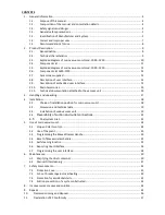 Preview for 3 page of GENERAL D'ASPIRAZIONE i1250 Use And Maintenance Manual