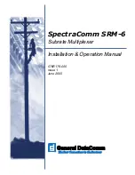 Предварительный просмотр 1 страницы General DataComm 076P054-001 Installation & Operation Manual